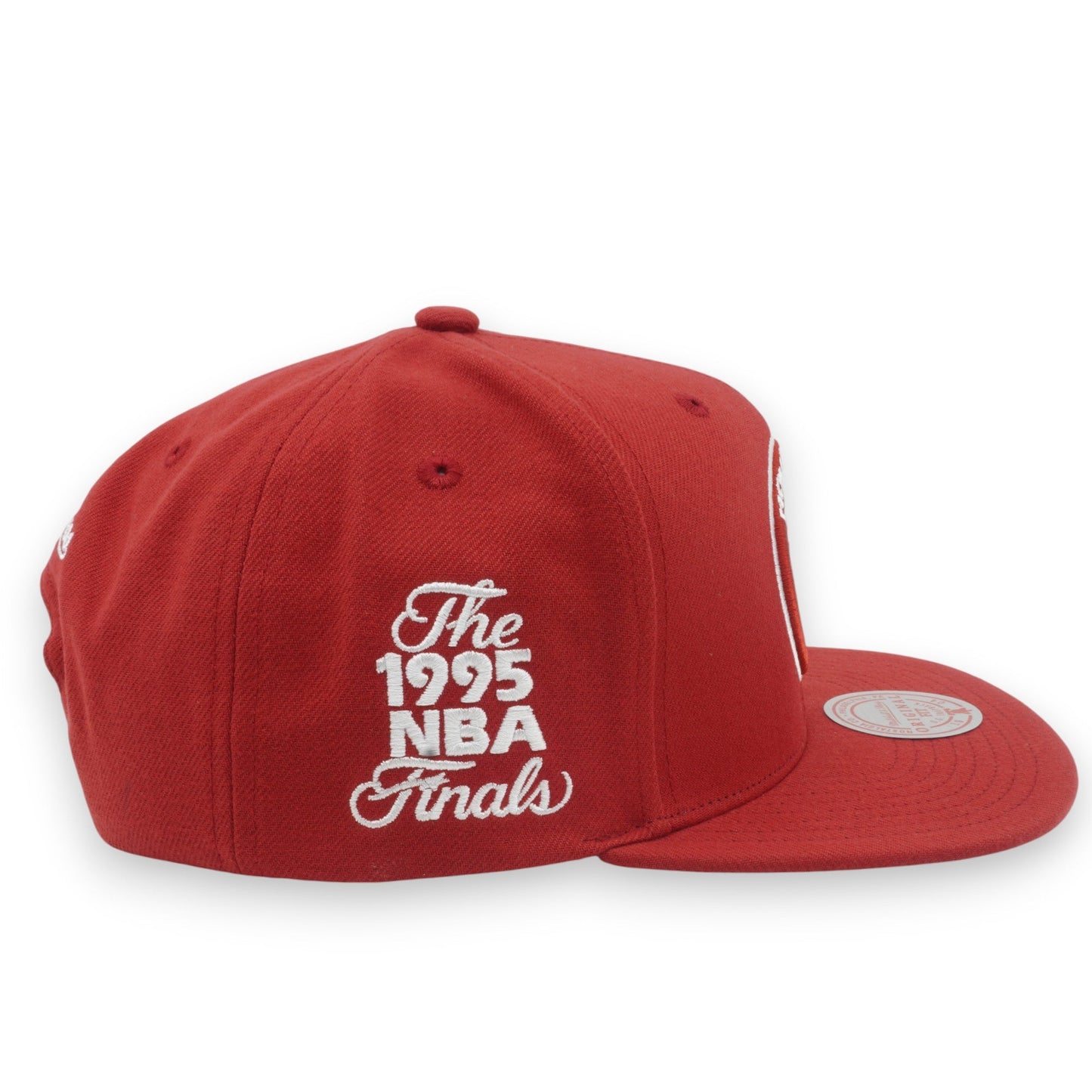 Men's Mitchell & Ness NBA Back To Basics Snapback Hwc Rockets