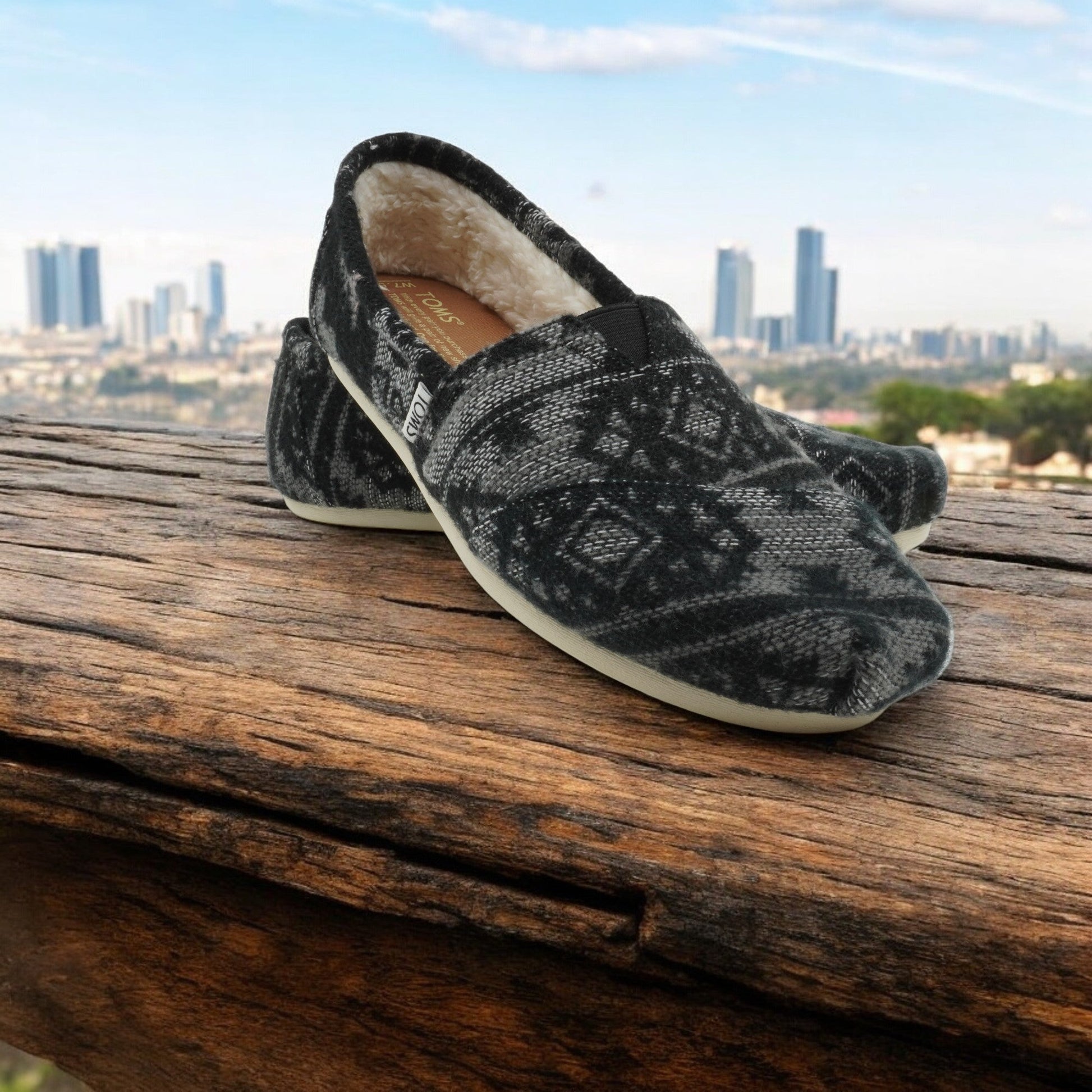 Grey Tribal Wool Shrlg-