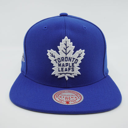 Mitchell & Ness Men's NHL Back To Basics Snapback Maple Leafs Snapback Caps