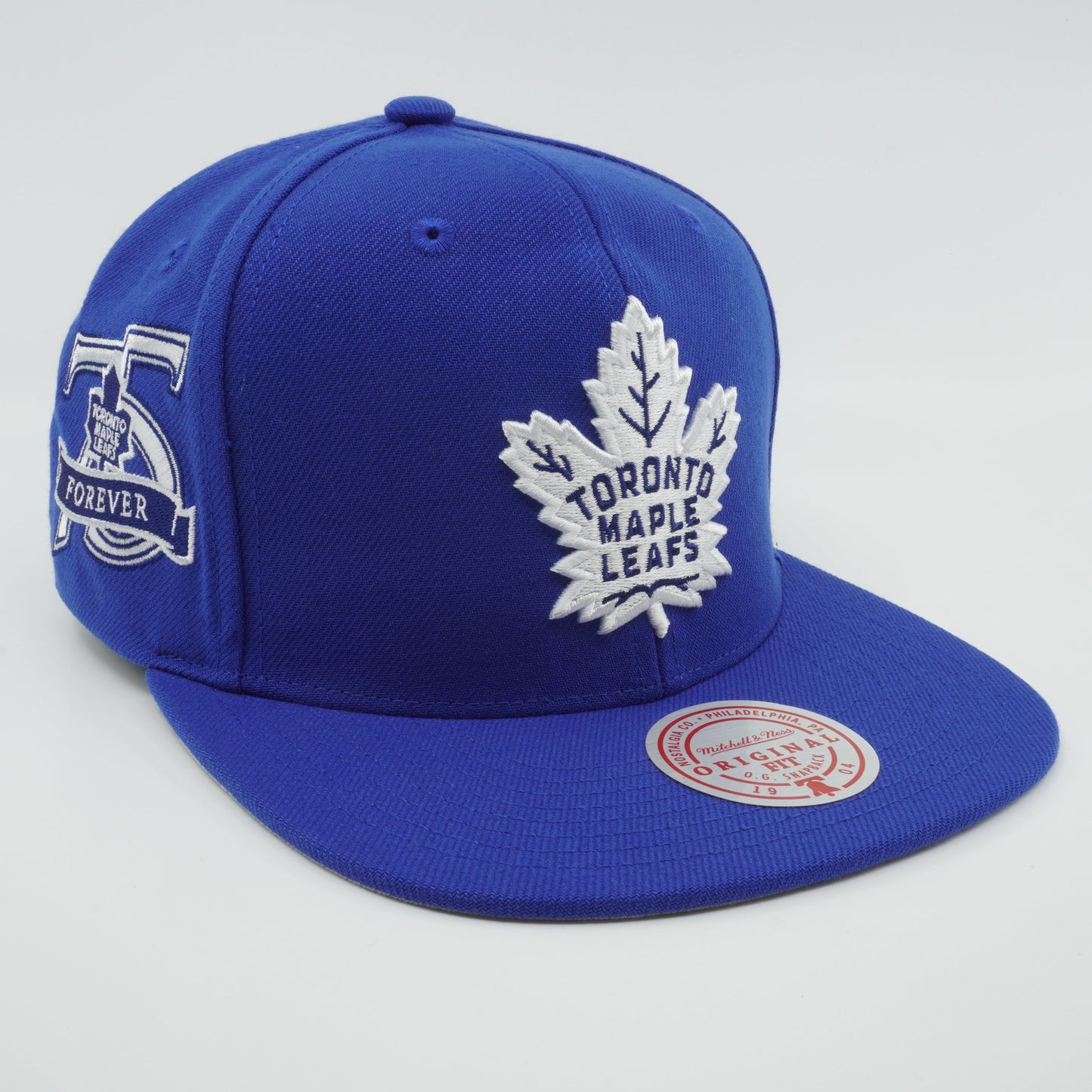 Mitchell & Ness Men's NHL Back To Basics Snapback Maple Leafs Snapback Caps