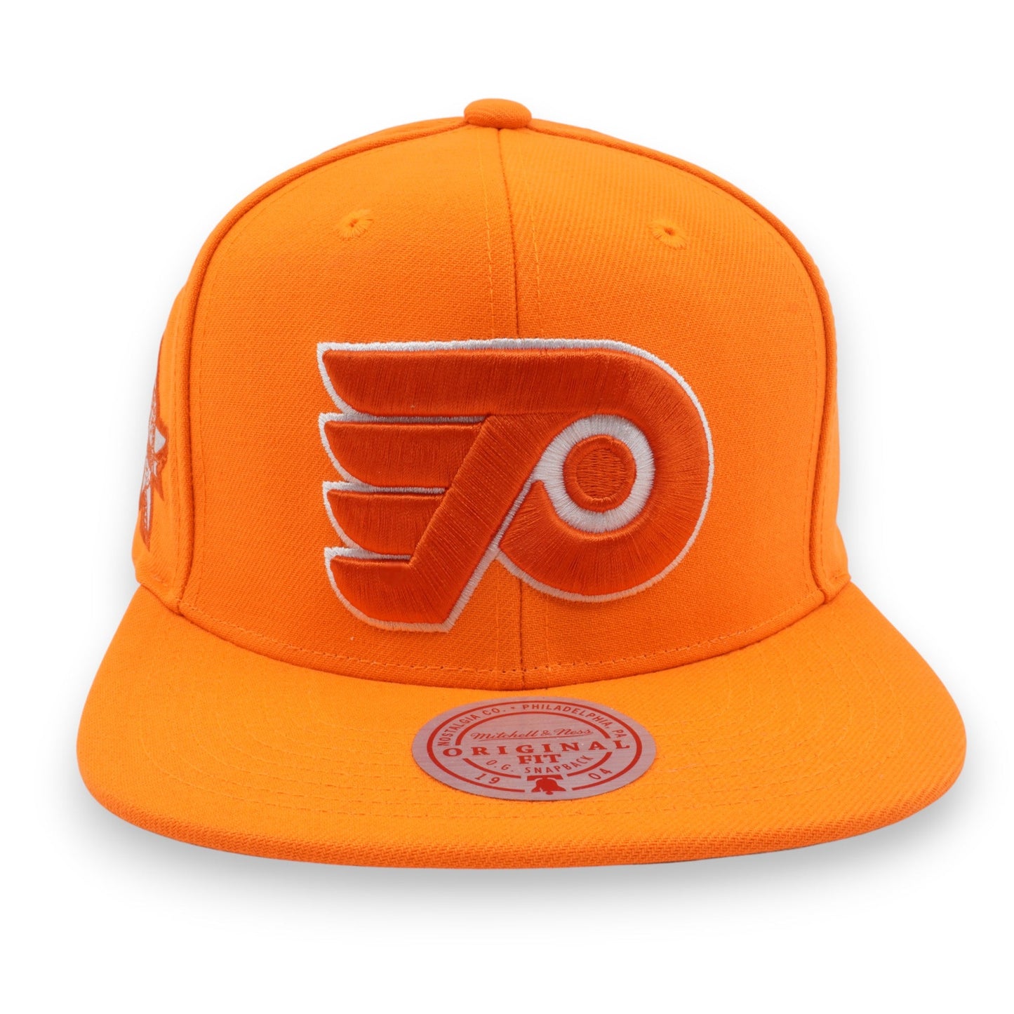 Men's Mitchell & Ness Nhl Back To Basics Snapback Flyers - Orange