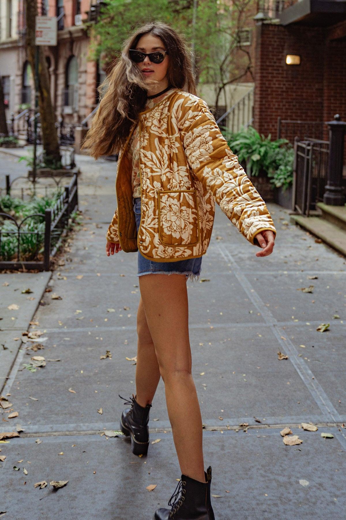 Totally Convinced Woven Puff Jacket