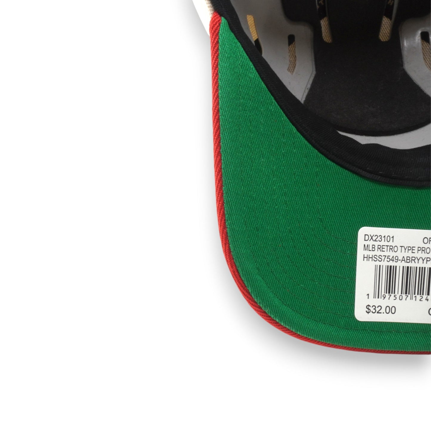 Men's Mitchell & Ness MLB Retro Type Pro Snapback Braves - Off White