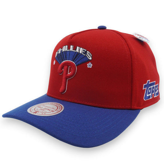 Men's Mitchell & Ness MLB Team Star Pro Snapback Phillies - Red