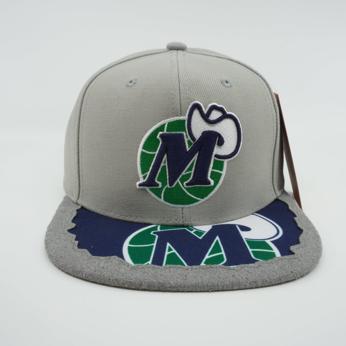 Men's Mitchell & Ness NBA Munch Time Snapback Hwc Mavericks - Grey