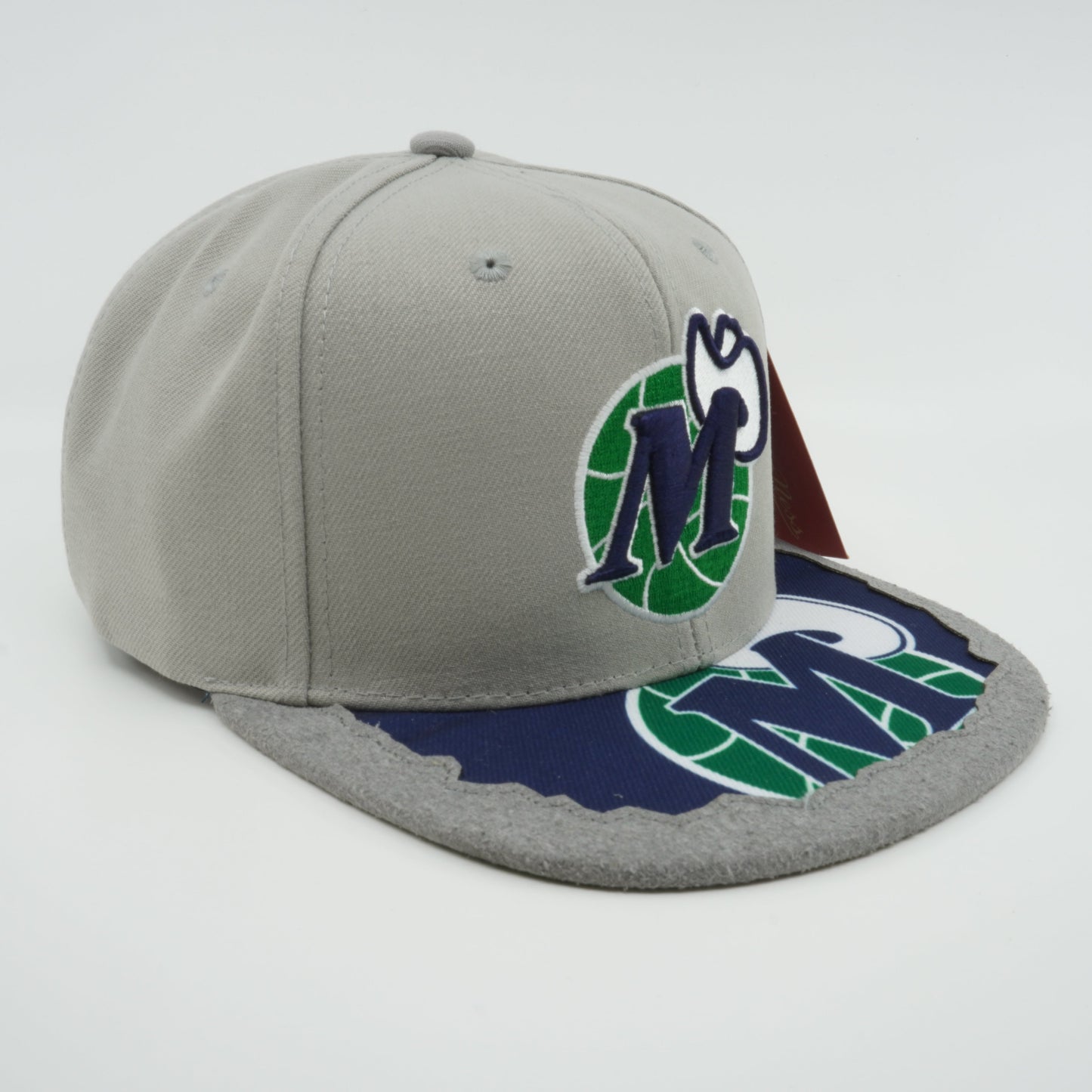 Men's Mitchell & Ness NBA Munch Time Snapback Hwc Mavericks - Grey