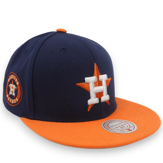 Mitchell & Ness Men's MLB Jump Off Snapback Astros Navy