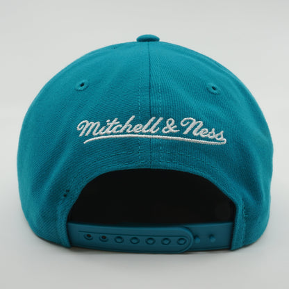 Mitchell & Ness Men's NHL Back To Basics Snapback Sharks Snapback Caps