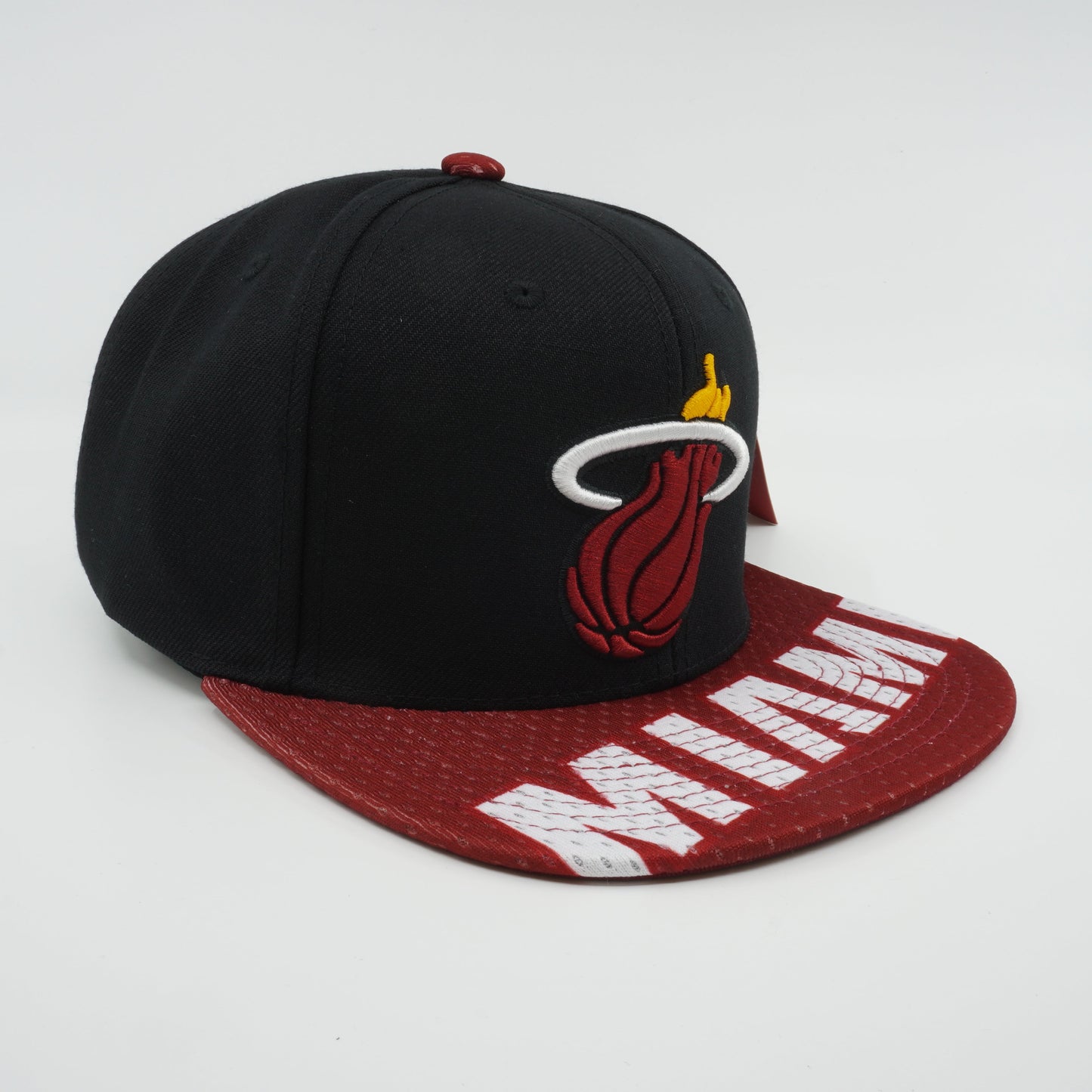 Mitchell & Ness Men's NBA Snapshot Snapback Heat Snapback Caps