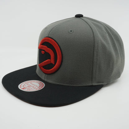 Mitchell & Ness Men's NBA Storm Front Snapback Hwc Hawks Snapback Caps