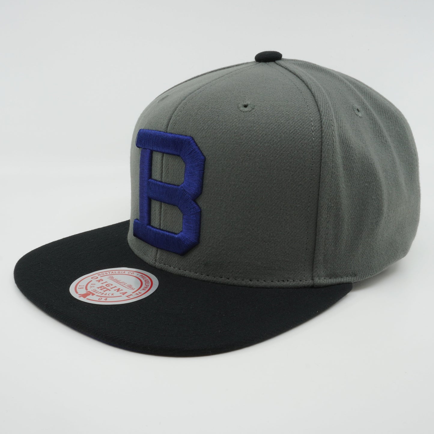 Men's Mitchell & Ness MLB Storm Front Snapback Coop Dodgers - Grey