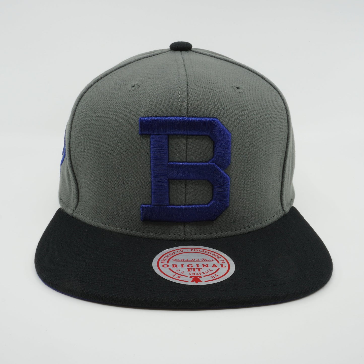 Men's Mitchell & Ness MLB Storm Front Snapback Coop Dodgers - Grey
