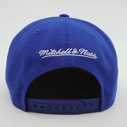 Mitchell & Ness Men's MLB Back To Basics Snapback Mets Blue