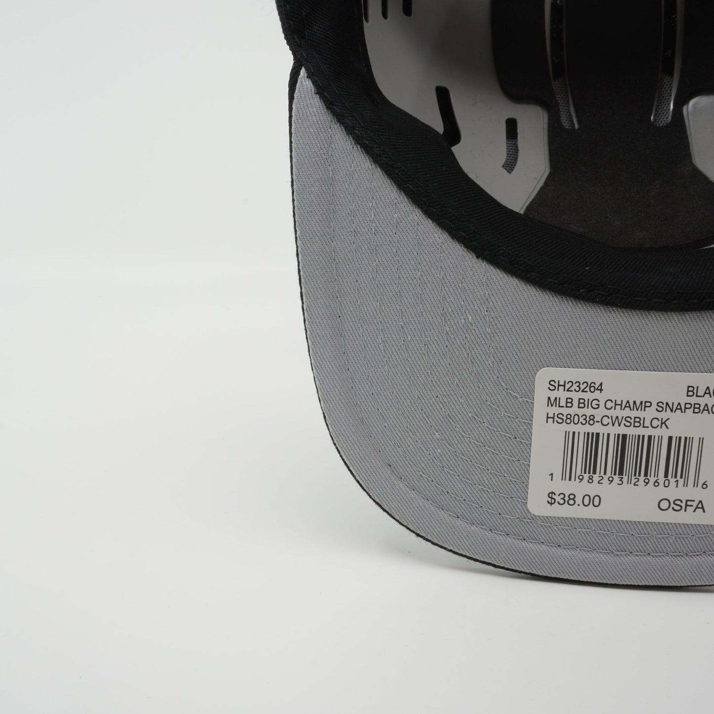 Men's Mitchell & Ness MLB Big Champ Snapback White Sox 2005 - Black