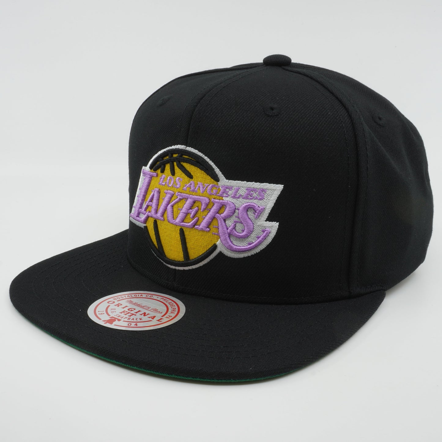 Men's Mitchell & Ness NBA Core Basic Snapback Hwc Lakers - Black