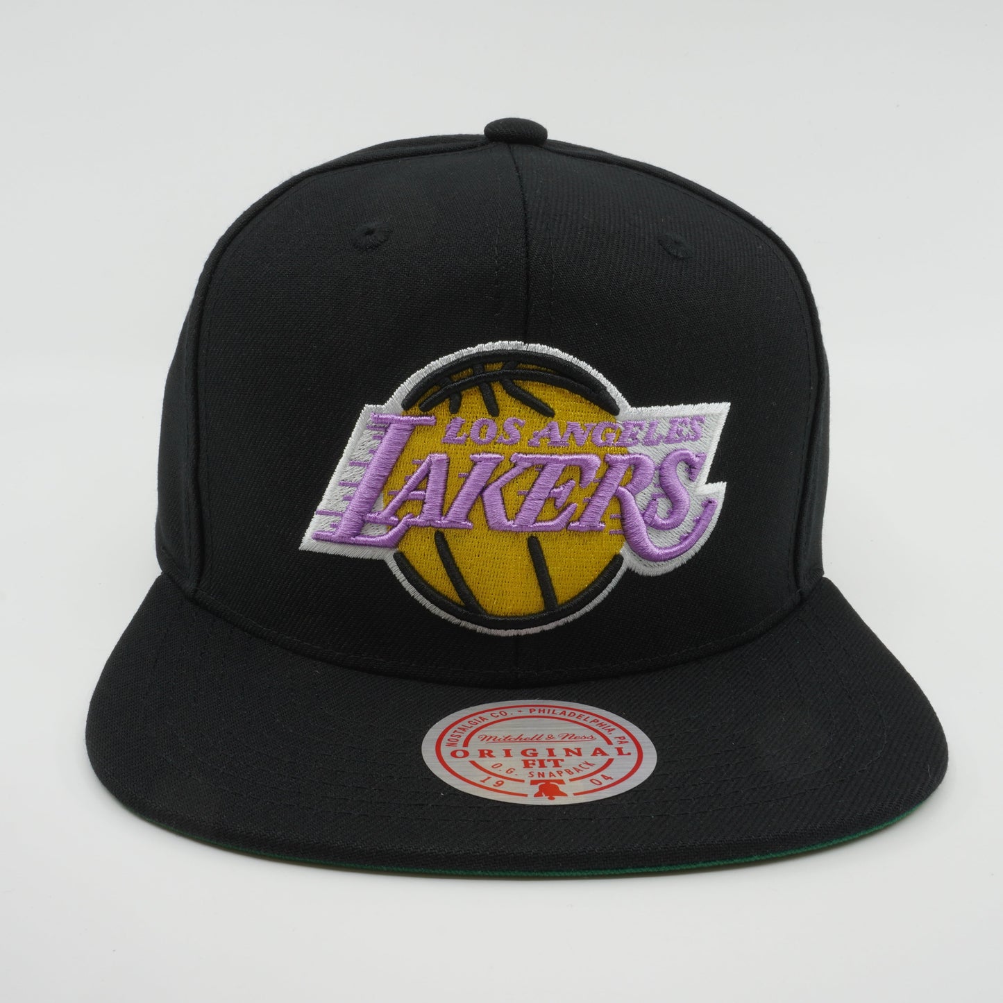 Men's Mitchell & Ness NBA Core Basic Snapback Hwc Lakers - Black