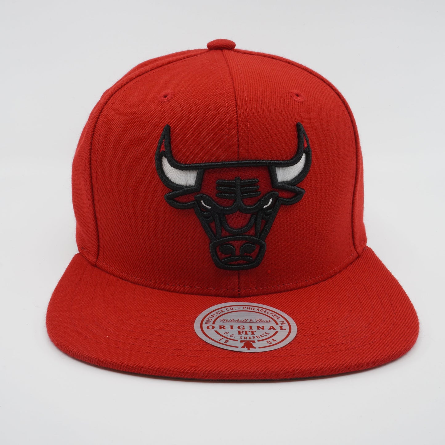 Men's Mitchell & Ness NBA Team Ground 2.0 Snapback Bulls - Red