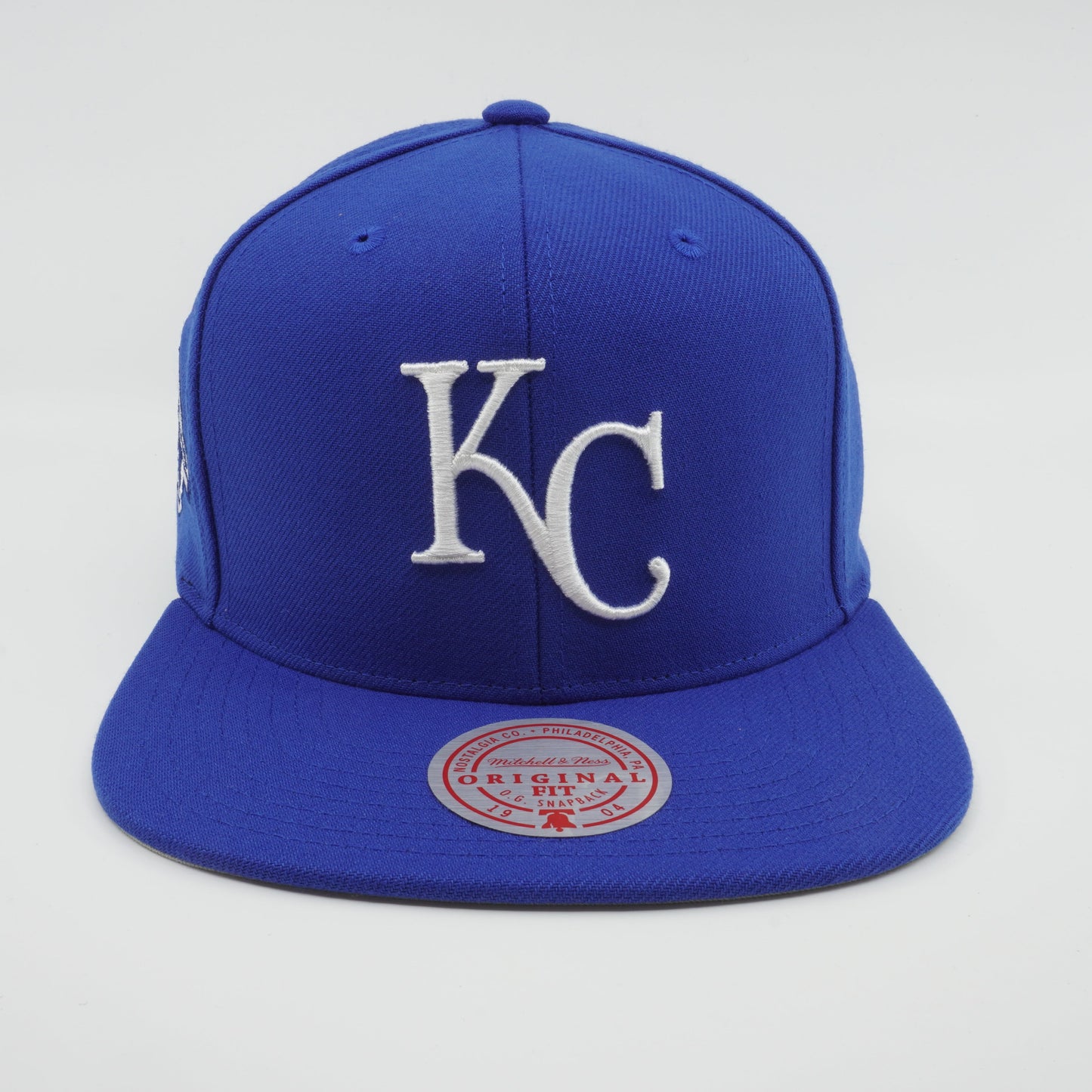 Mitchell & Ness Men's MLB Back To Basics Snapback Royals Snapback Caps