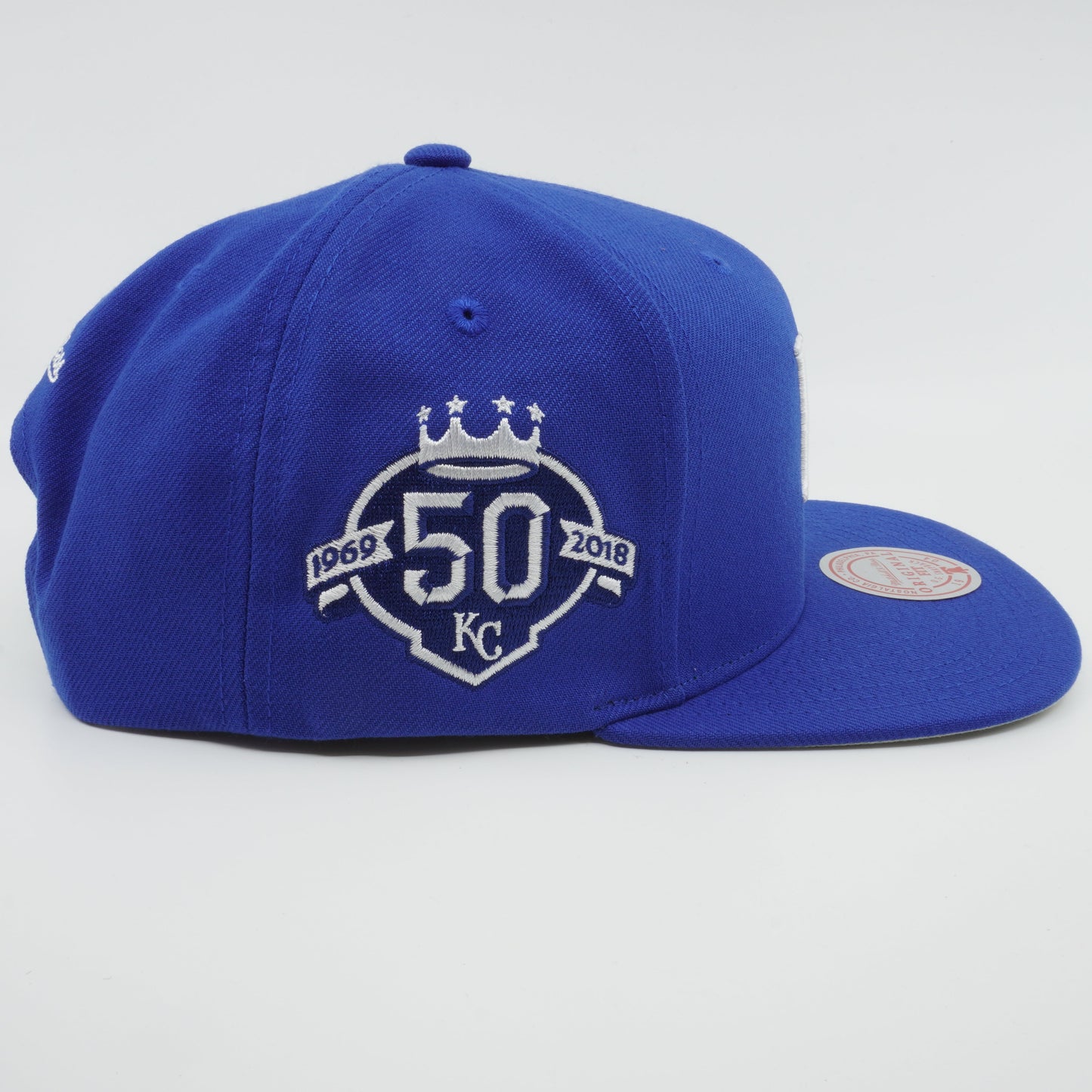Mitchell & Ness Men's MLB Back To Basics Snapback Royals Snapback Caps
