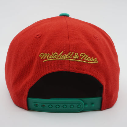 Mitchell & Ness Men's MLB Mistletoe Snapback Coop Angels Snapback Caps