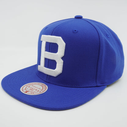 Mitchell & Ness Men's MLB Back To Basics Snapback Coop Dodgers Snapback Caps
