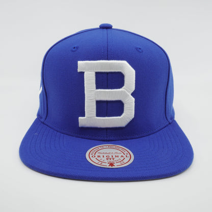 Mitchell & Ness Men's MLB Back To Basics Snapback Coop Dodgers Snapback Caps