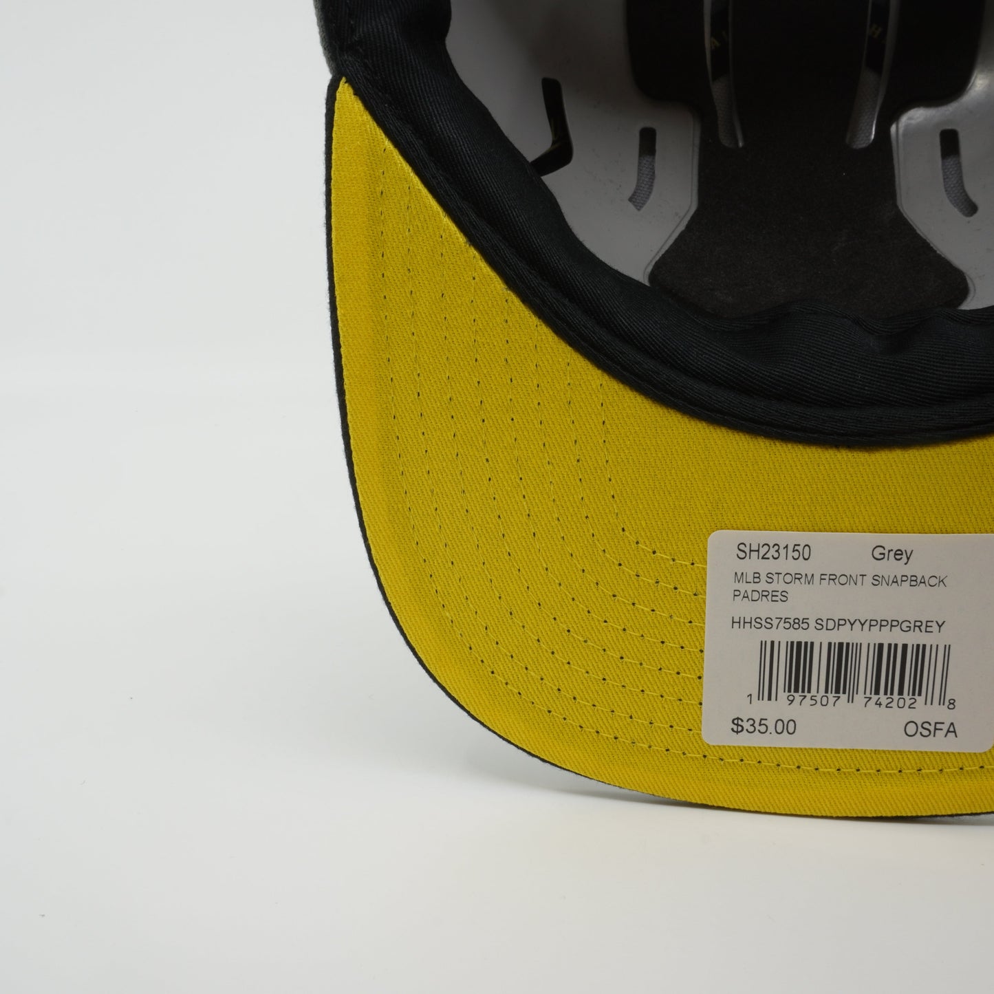 Men's Mitchell & Ness MLB Storm Front Snapback Padres - Grey