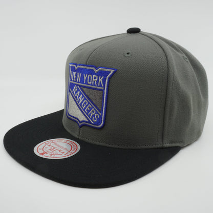 Mitchell & Ness Men's NHL Storm Front Snapback Rangers Snapback Caps