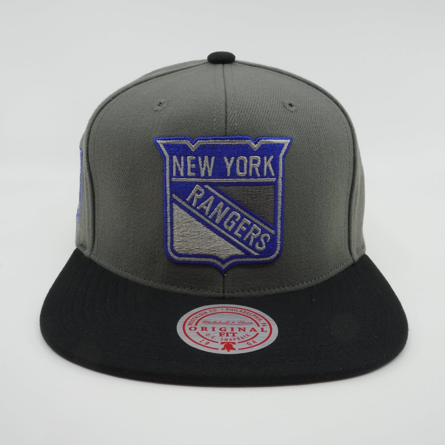 Mitchell & Ness Men's NHL Storm Front Snapback Rangers Snapback Caps