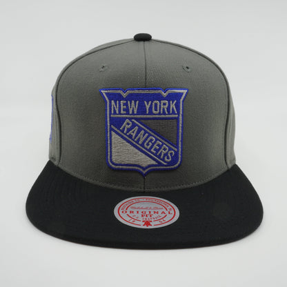 Mitchell & Ness Men's NHL Storm Front Snapback Rangers Snapback Caps