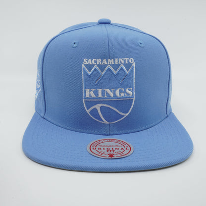 Mitchell & Ness Men's NBA Back To Basics Snapback Hwc Kings Snapback Caps