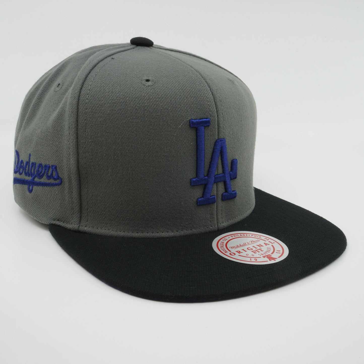 Men's Mitchell & Ness MLB Storm Front Snapback Dodgers - Grey