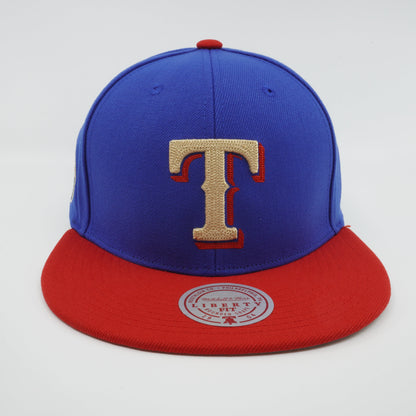 Mitchell & Ness Men's MLB Jump Off Snapback Rangers Snapback Caps