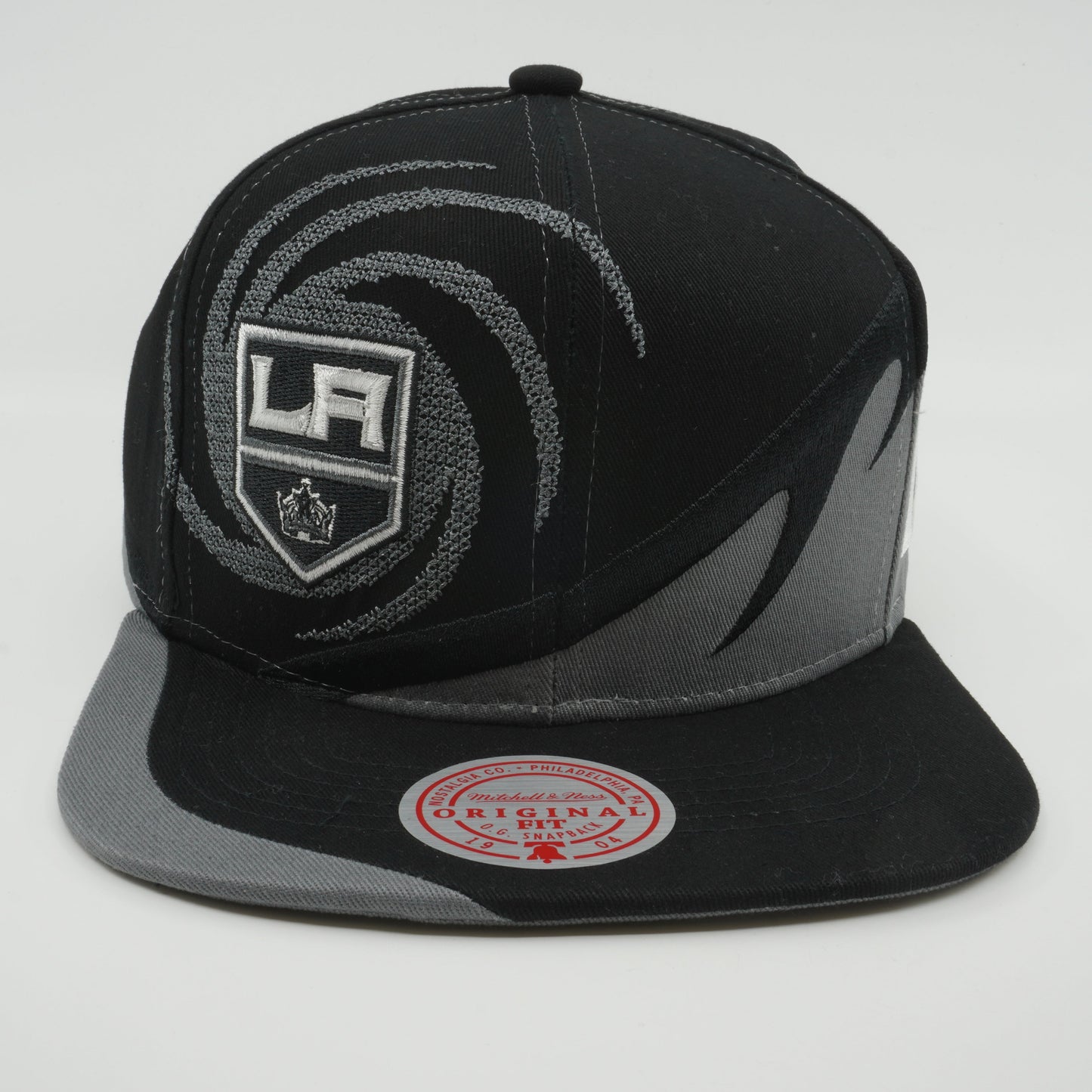 Men's Mitchell & Ness Nhl Spiral Deadstock Snapback Kings - Black-Grey