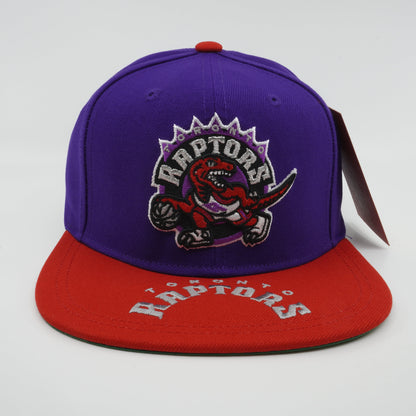 Mitchell & Ness Men's NBA Logo Bill Snapback Hwc Raptors Snapback Caps