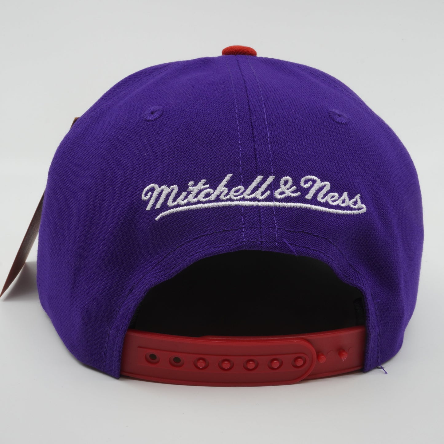 Men's Mitchell & Ness NBA Logo Bill Snapback Hwc Raptors - Purple-Red