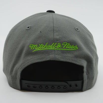 Mitchell & Ness Men's MLB Storm Front Snapback Coop Rays Snapback Caps