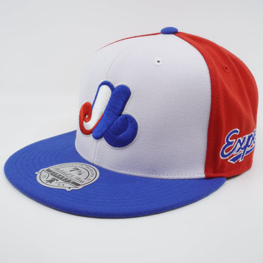 Mitchell & Ness Men's MLB Evergreen Fitted Coop Expos Fitted Caps