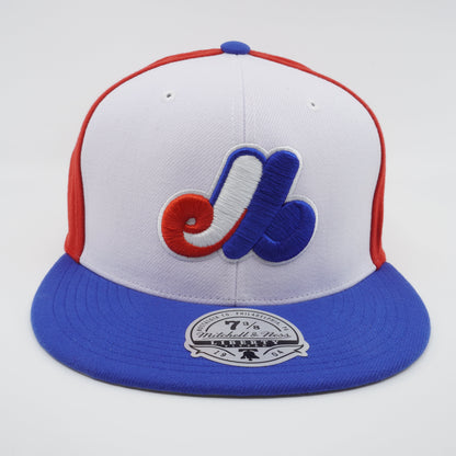 Mitchell & Ness Men's MLB Evergreen Fitted Coop Expos Fitted Caps