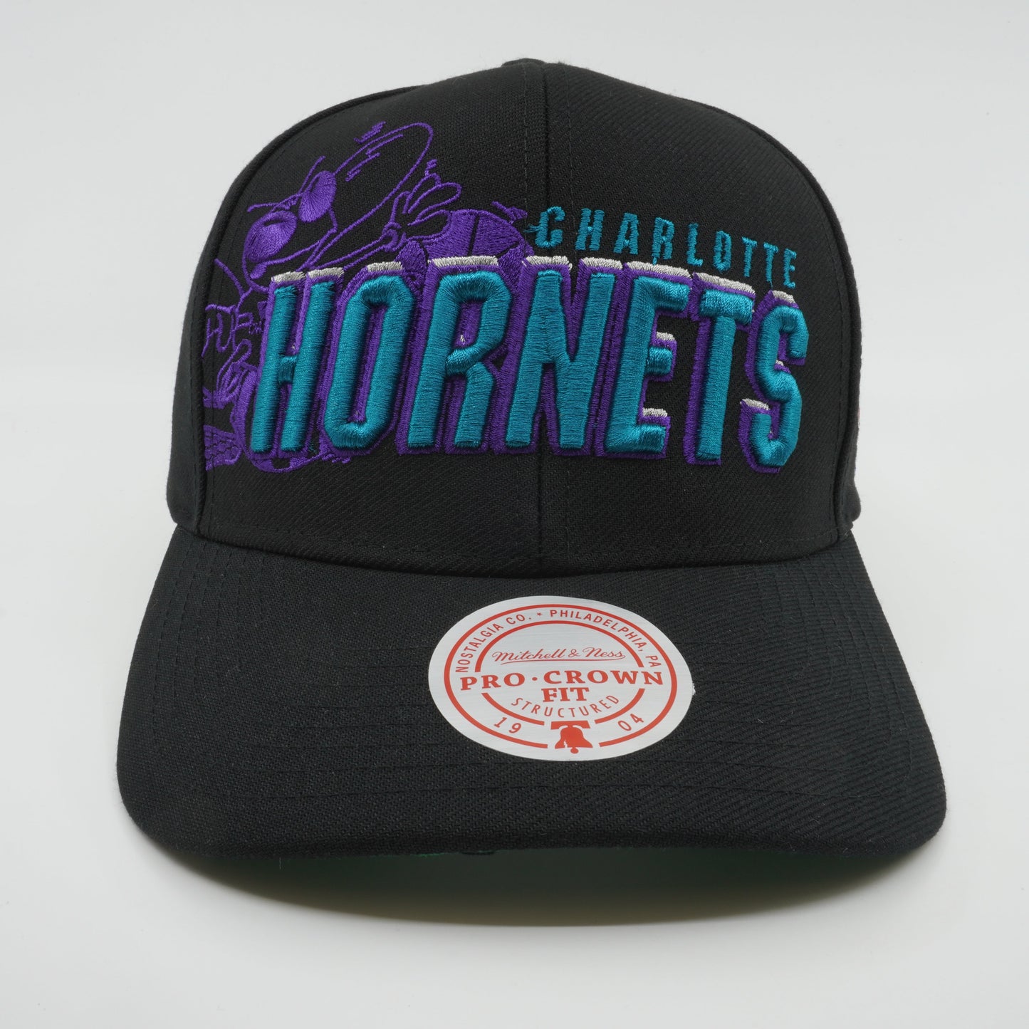 Men's Mitchell & Ness NBA Best In Class Snapback Hwc Hornets - Black