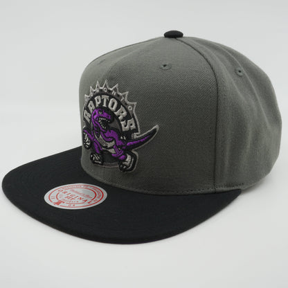 Mitchell & Ness Men's NBA Storm Front Snapback Hwc Raptors Snapback Caps