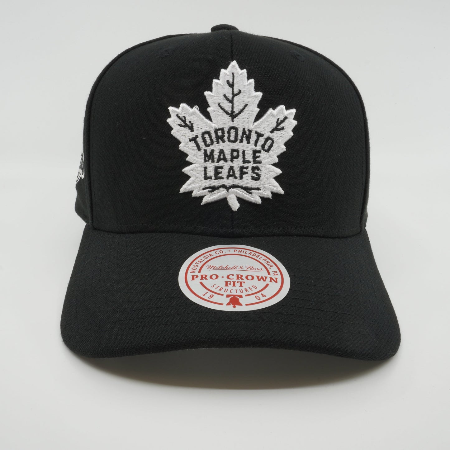 Men's Mitchell & Ness Nhl Panda Pro Snapback Maple Leafs - Black
