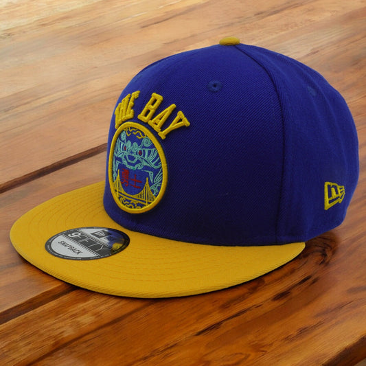 New Era Men's NBA Golden State Warriors Cny The Bay 9Fifty Snapback Hats