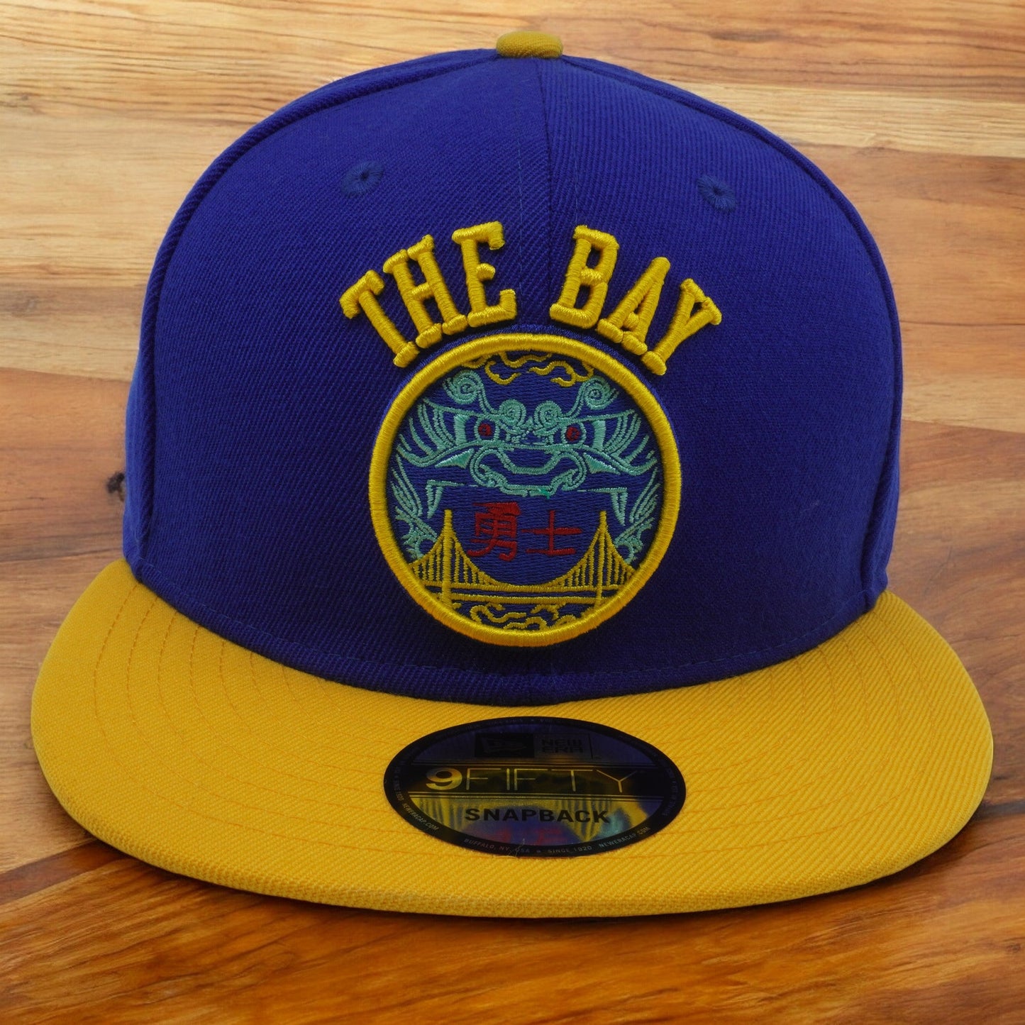 Men's New Era NBA Golden State Warriors Cny The Bay 9Fifty Snapback