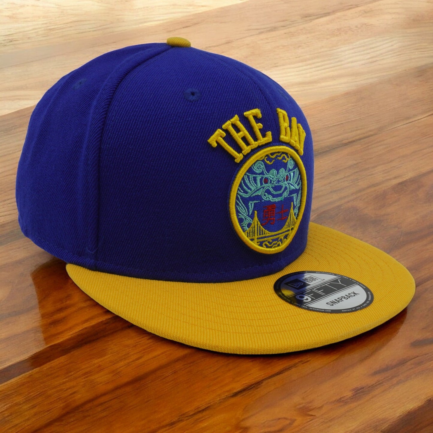 New Era Men's NBA Golden State Warriors Cny The Bay 9Fifty Snapback Hats