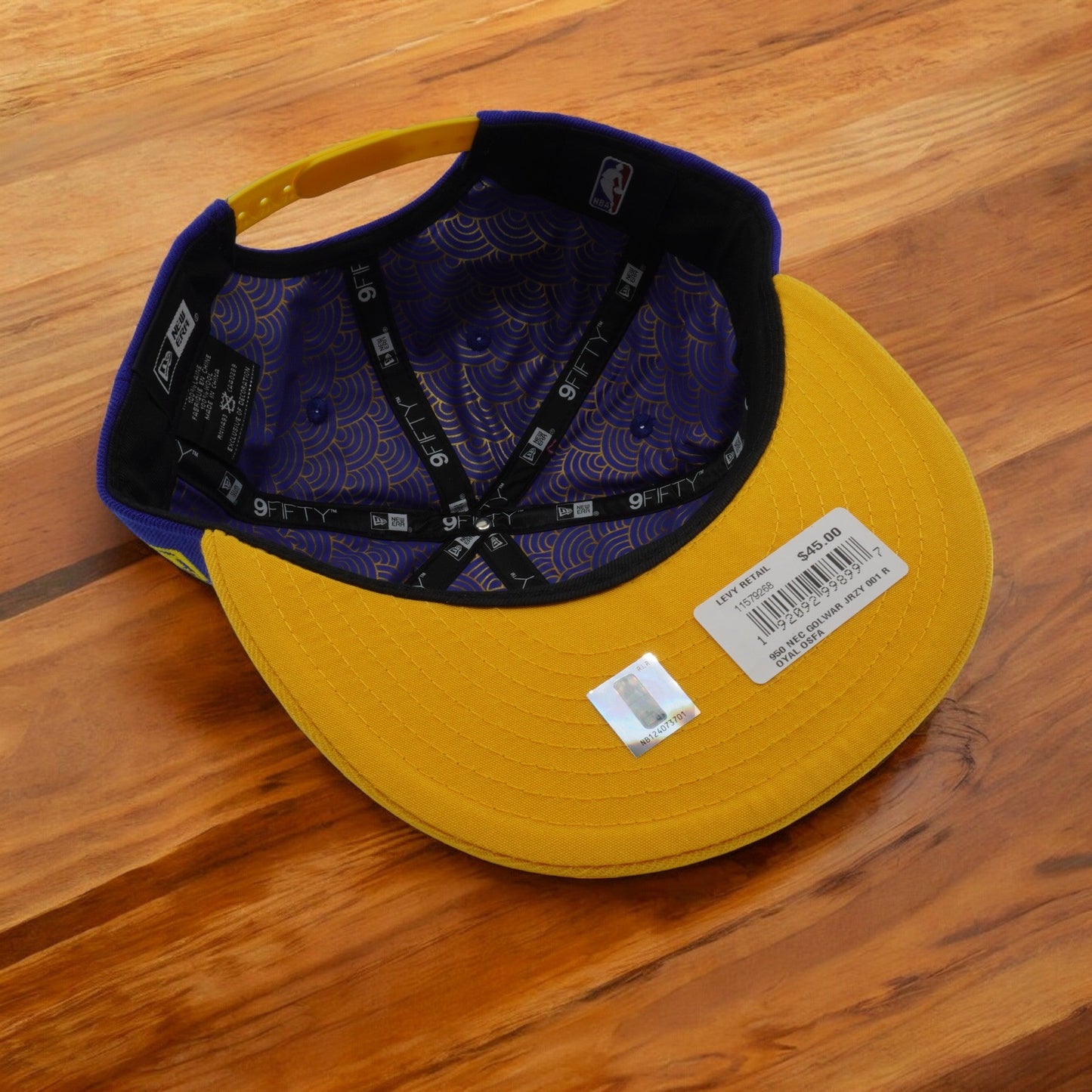 Men's New Era NBA Golden State Warriors Cny The Bay 9Fifty Snapback