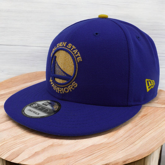 New Era Men's NBA Golden State Warriors Team Twisted 950 Snapback Hats