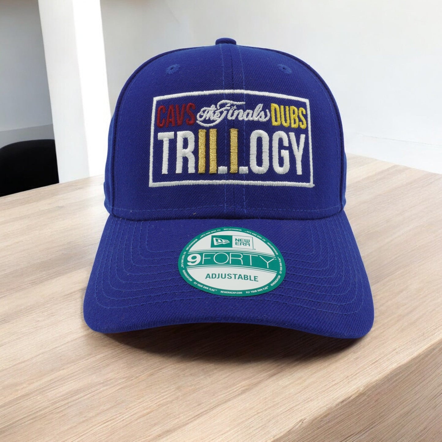 Men's New Era NBA Golden State Warriors Final Dubs 940 Hook & Loop