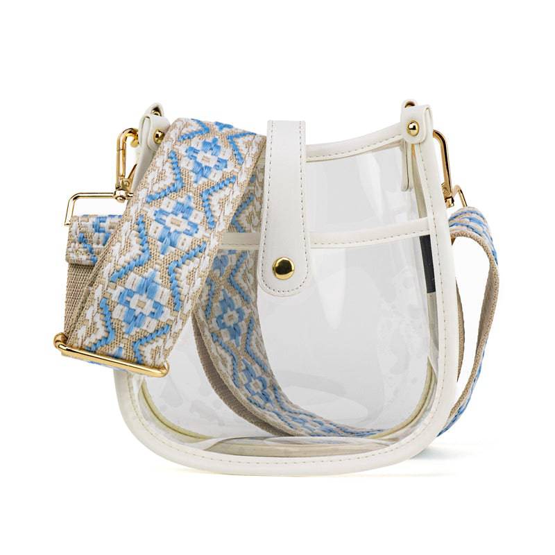 Threaded Pear Compact Clear Courier | Choose Your Strap