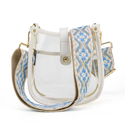 Threaded Pear Compact Clear Courier | Choose Your Strap